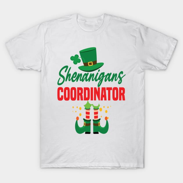 Shenanigans coordinator ST.patricks day teacher gift T-Shirt by DODG99